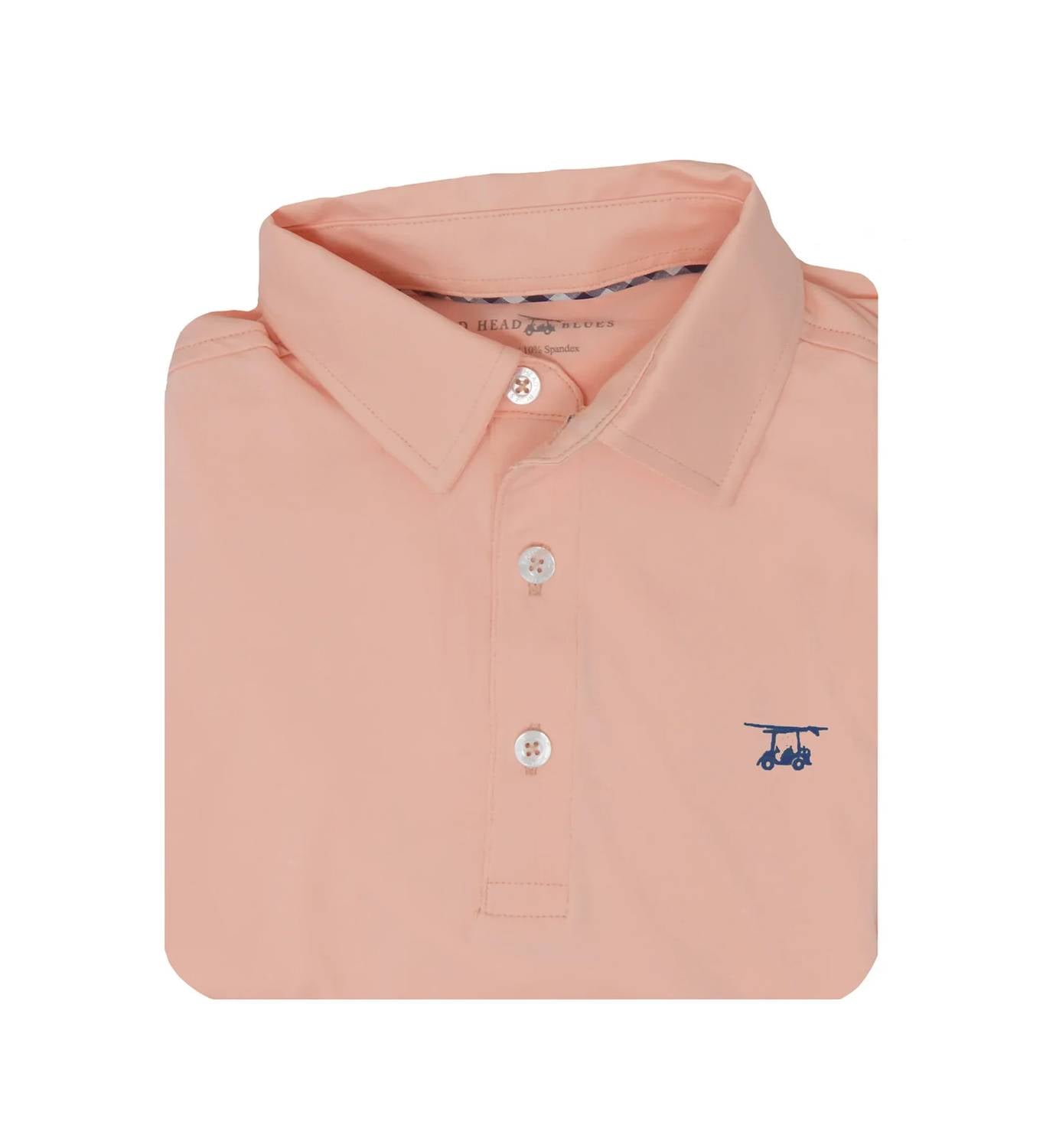 Bald Head Blues - Kids Short Sleeve Golf Shirt