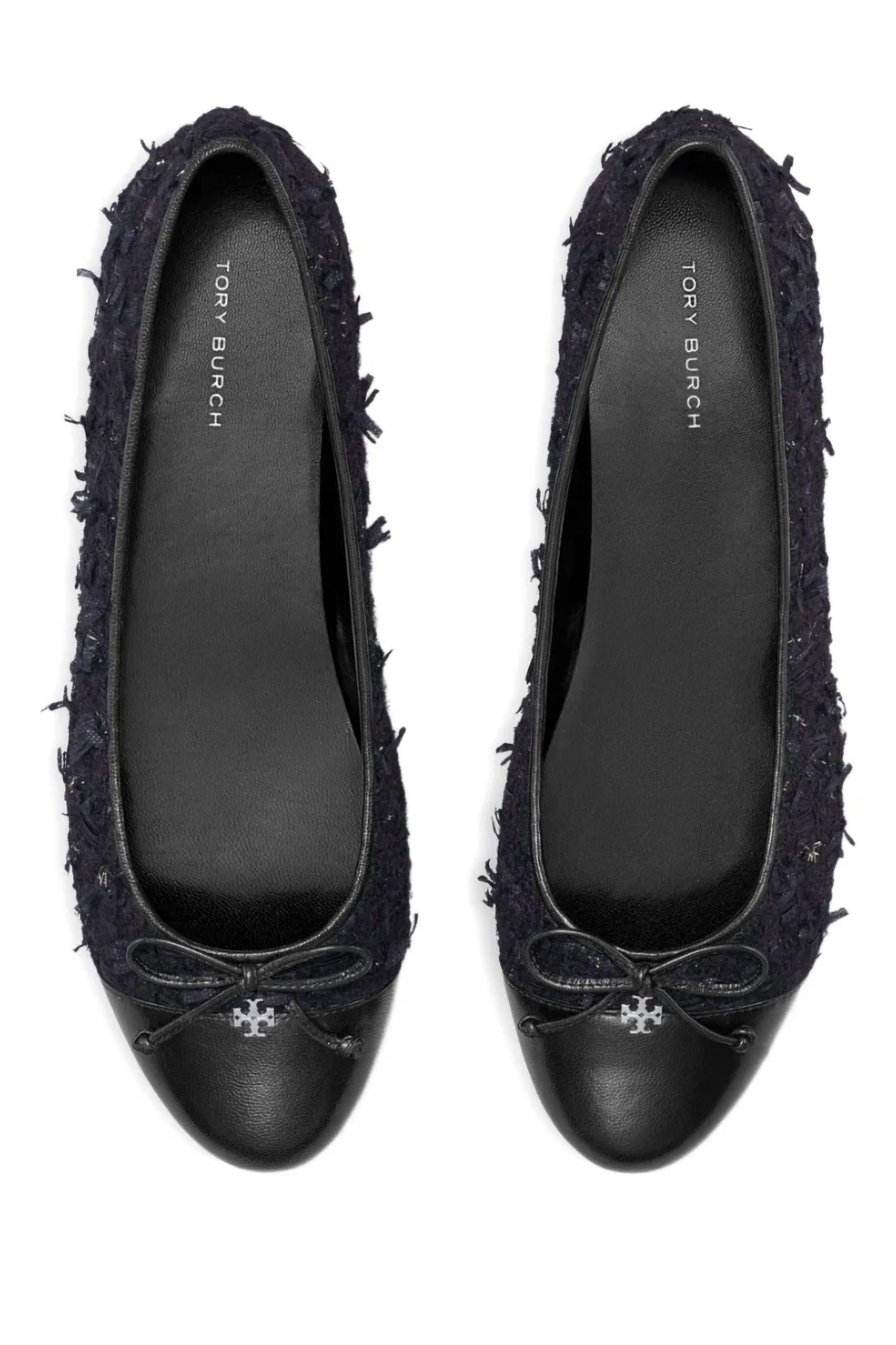 Tory Burch - Women's Cap-toe Ballet Flats