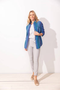 Escape By Habitat - Striped Boyfriend Shirt