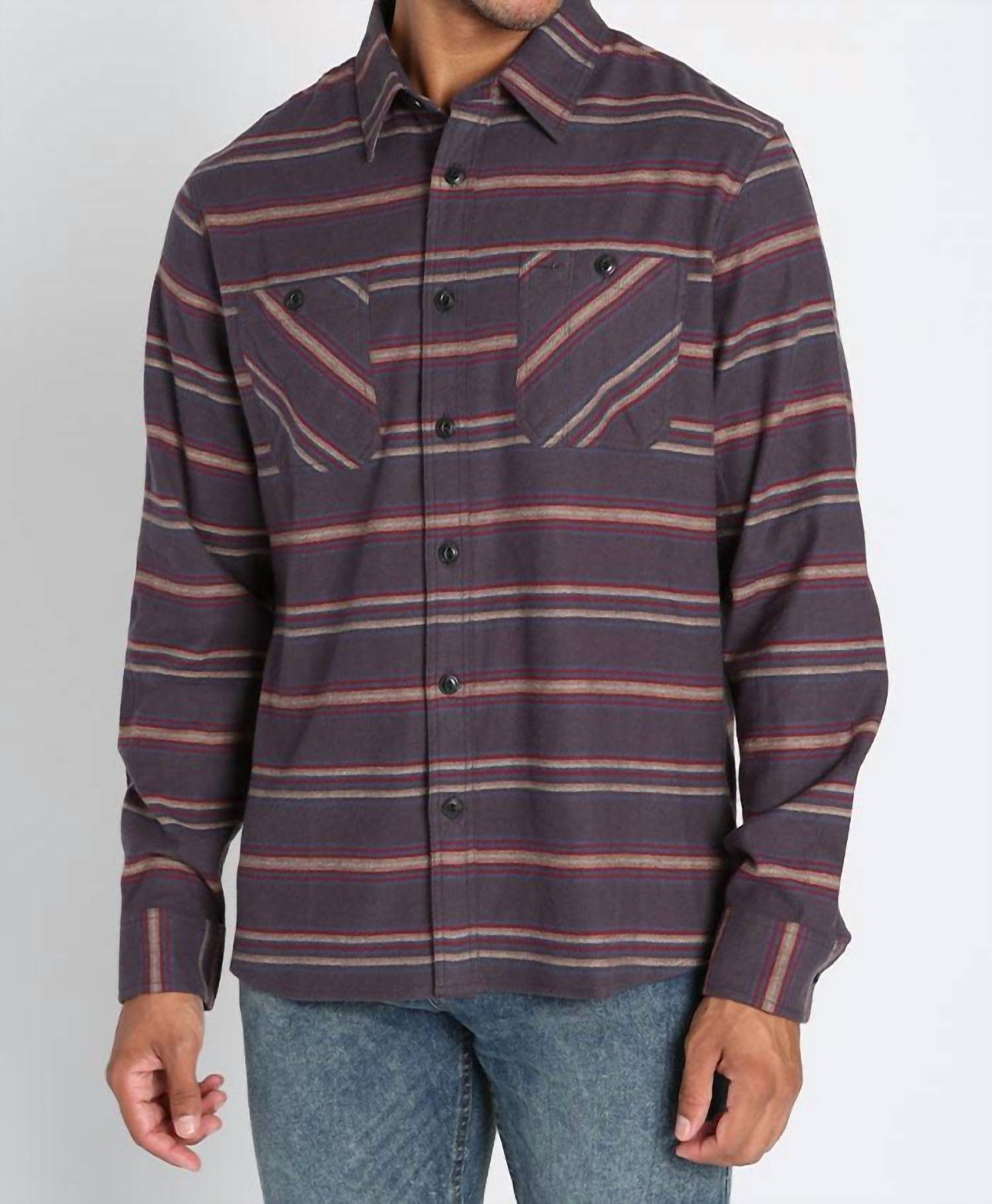 Jachs New York - Stretch Midweight Flannel Workshirt