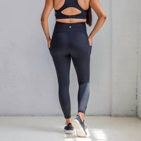 Senita Athletics Lux Maternity Leggings in black - women's pants - alternate view