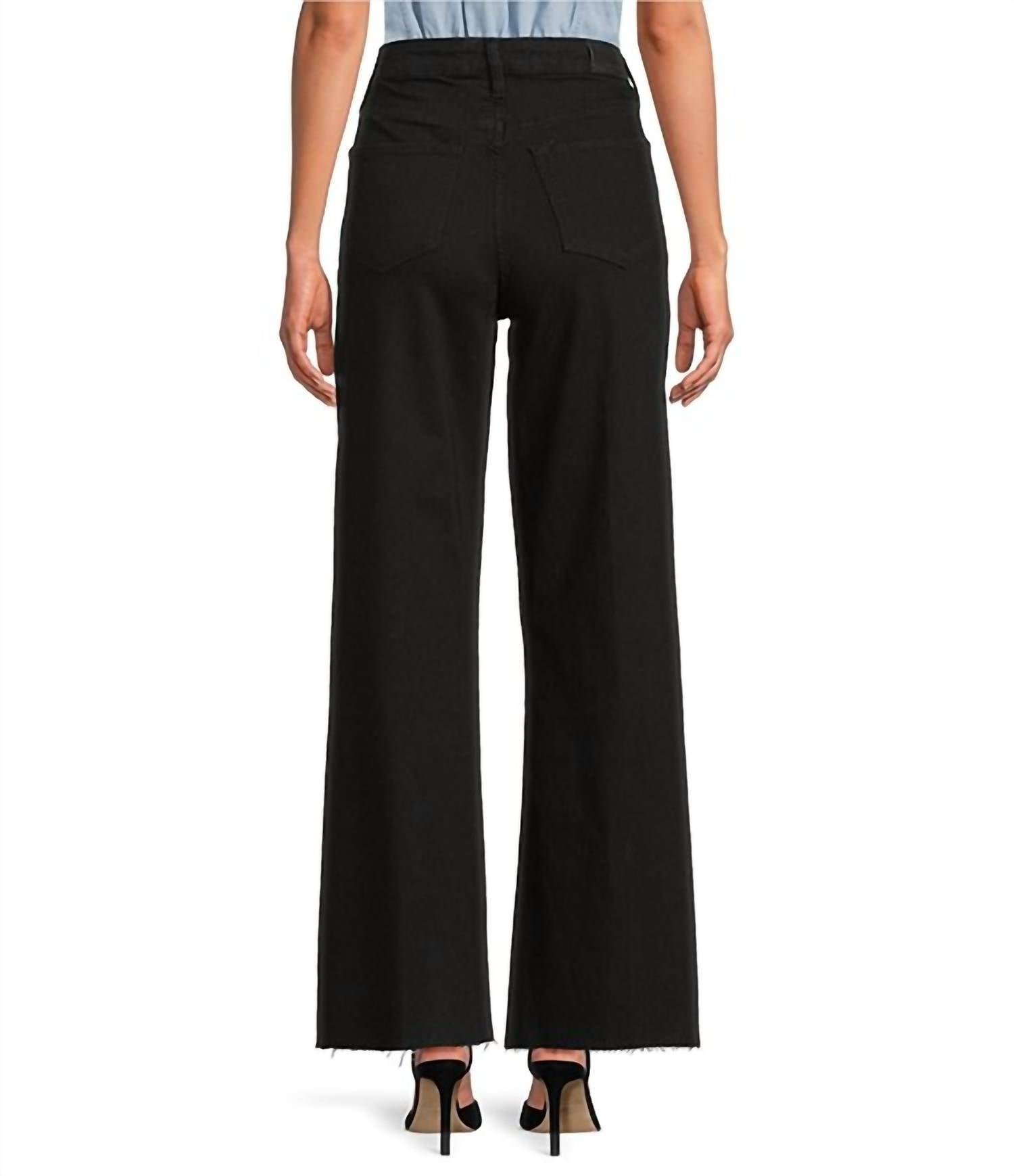 Dear John Denim - Fiona Stretch Denim High Rise Wide Leg Ankle Jeans