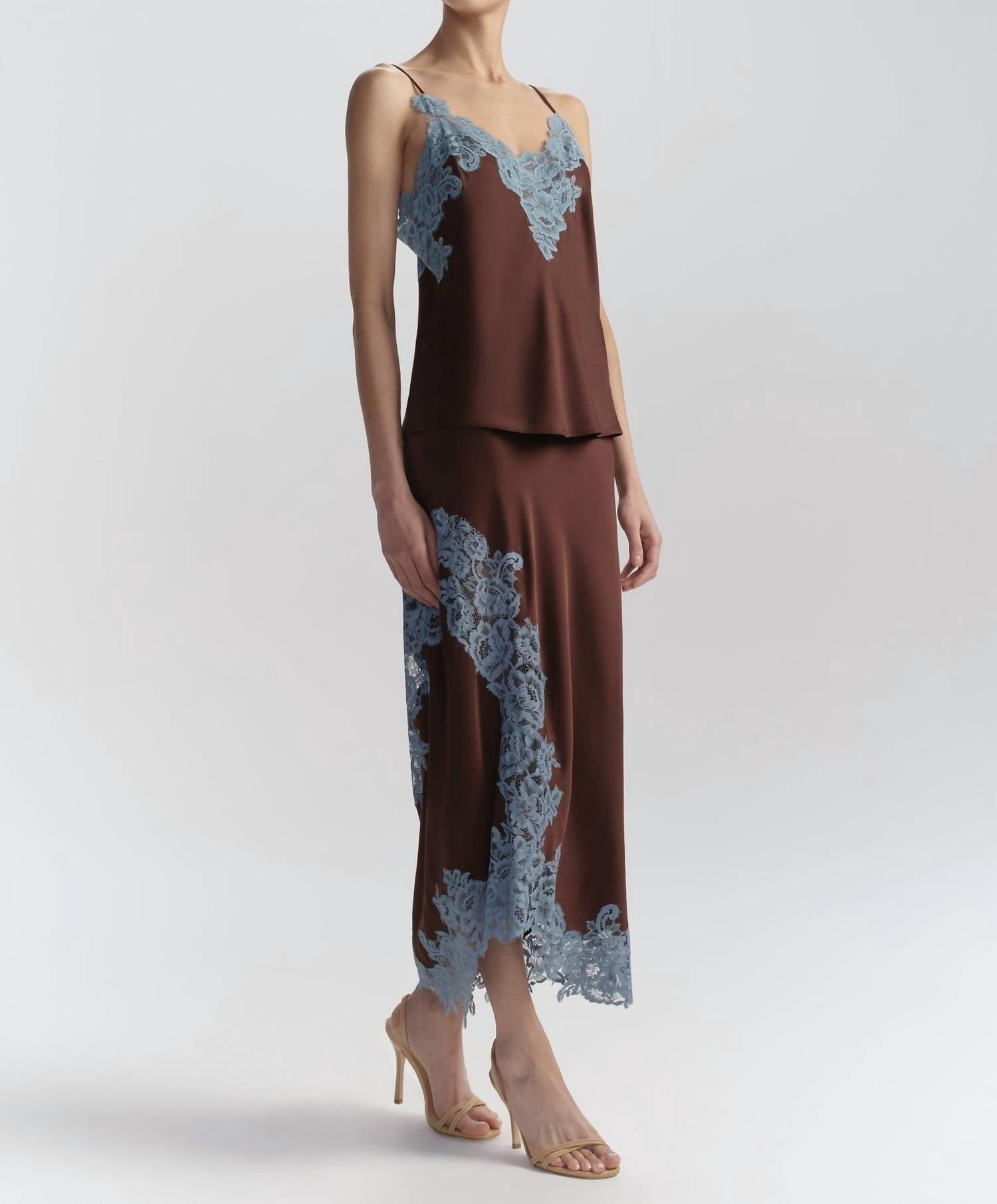 A.L.C. - Hana Lace Trim Top