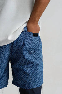 Stone Rose - Men's Printed Medallion Geo Swim Short