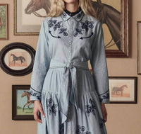 The Great. - Embroidered Western Shirts