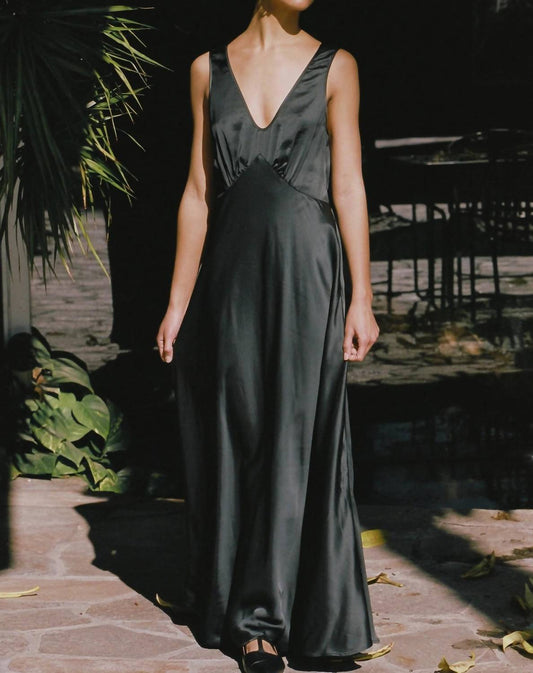 Ciao Lucia - Reine Satin Maxi Dress