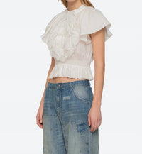 Sea - Holden Flower Flutter Top