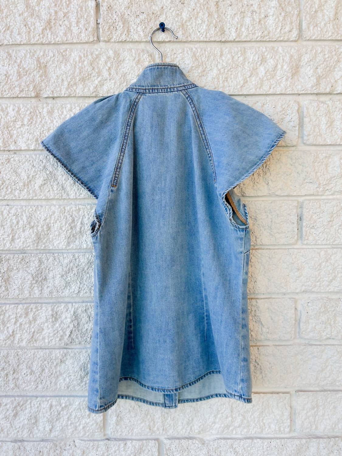 Zimmermann - Women's Crush Flutter Sleeve Shirt