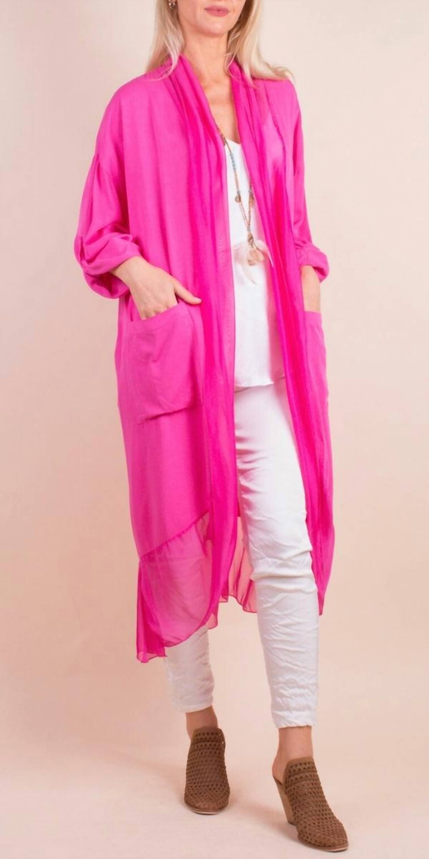 Gigi Moda - Prato Open Front Cardigan
