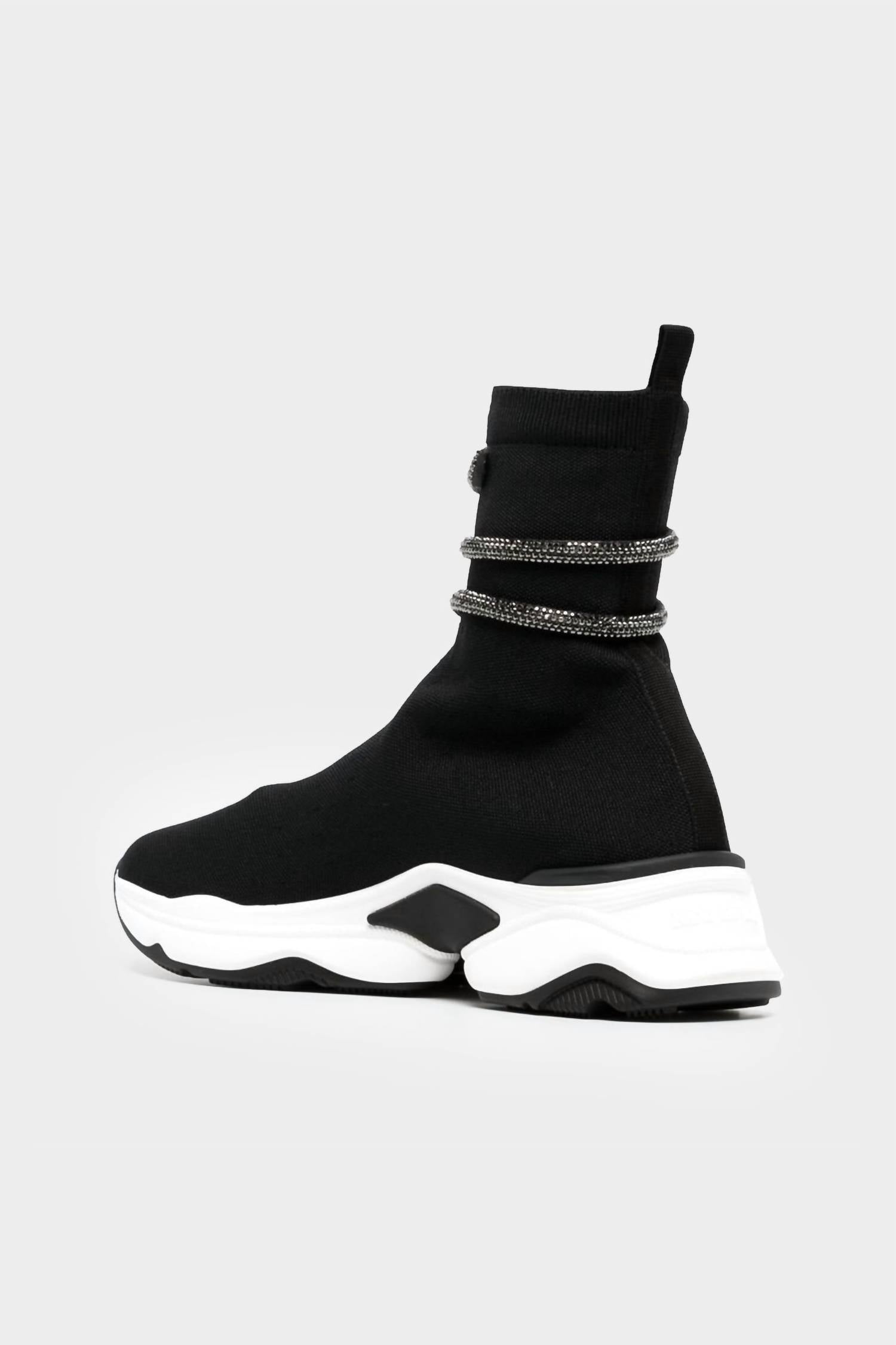Rene Caovilla - Women's Cleo Crystal Wrap Sock Sneakers
