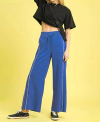 Umgee - Luxeknit Wide Leg Lounge Pants