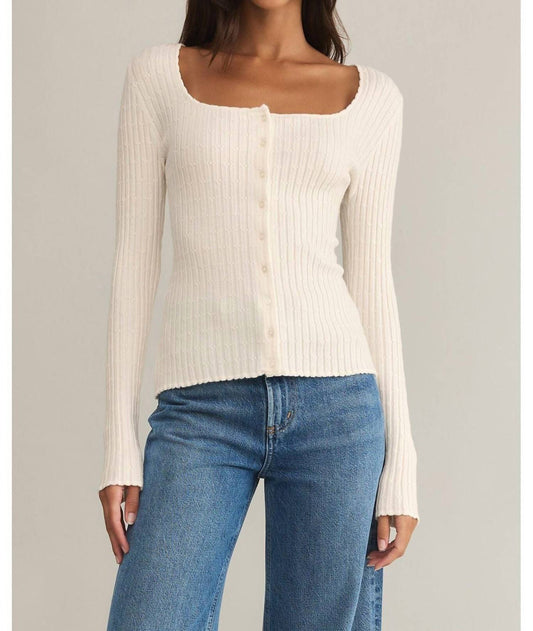 Z Supply - Emelie Button Up Sweater