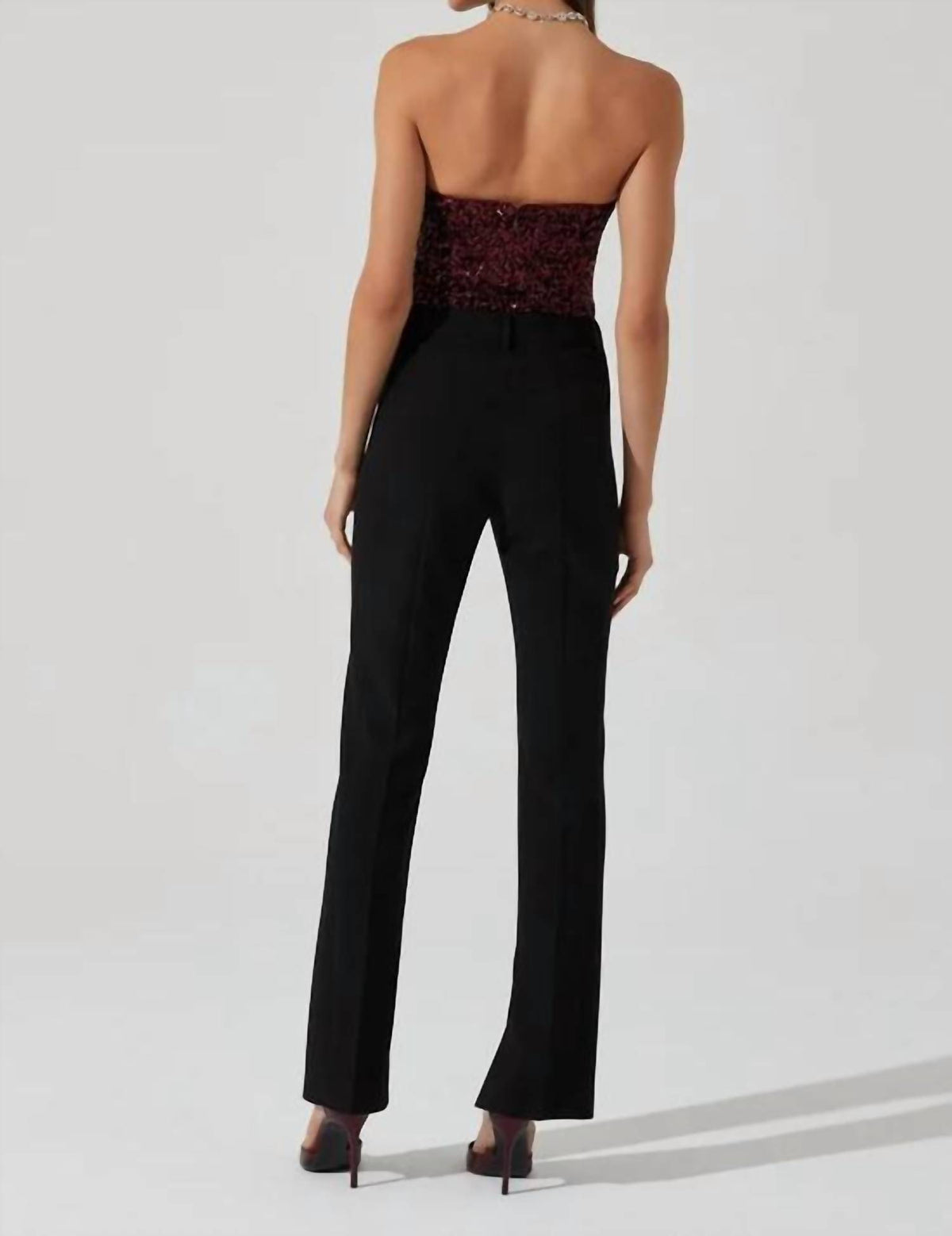 Astr - Arista Strapless Top