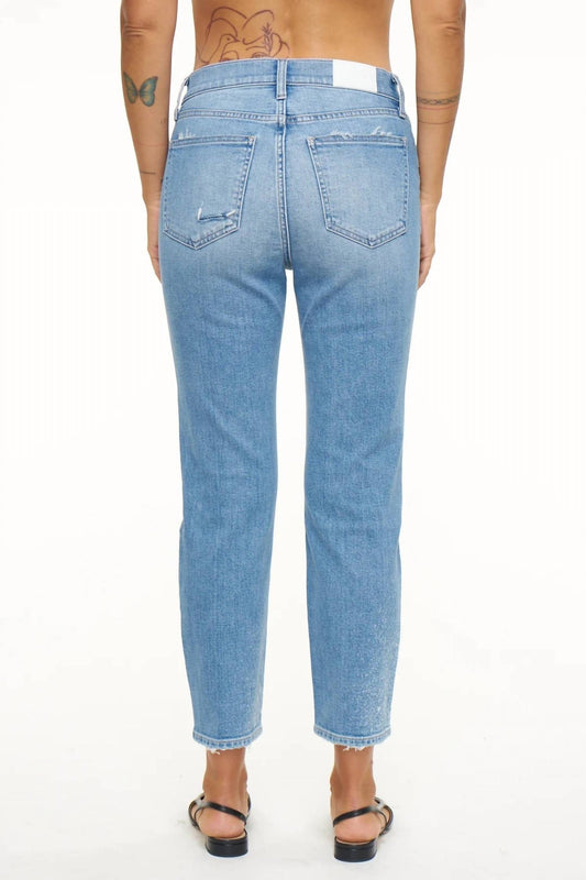 Pistola - Women's Monroe Cropped High Rise Cigarette Jean