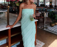 2.7 August Apparel - Ripple Effect Maxi Dress