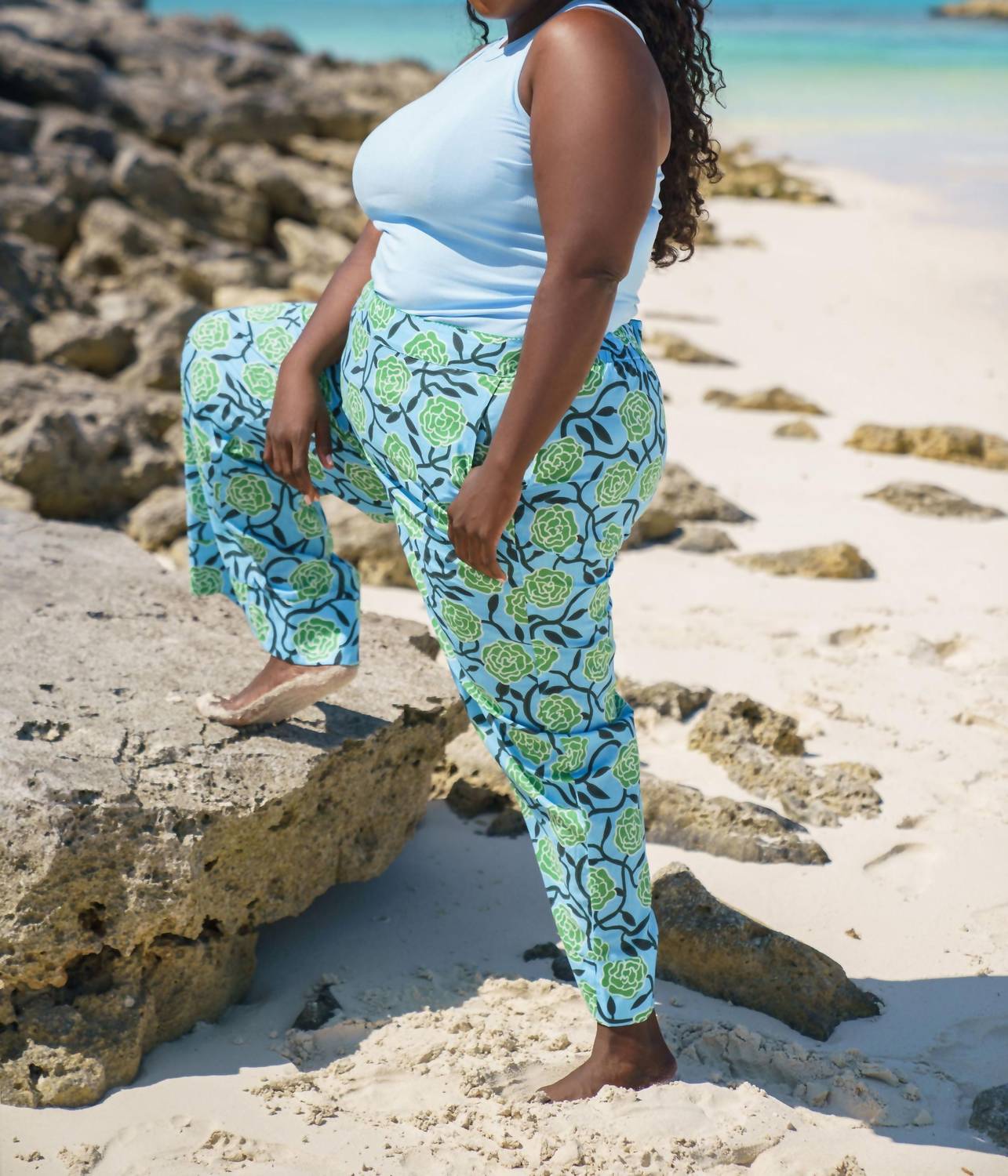 De Loreta - Tulia Straight Leg Pants - Plus