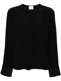 Forte Forte - V-neck Crepe Blouse