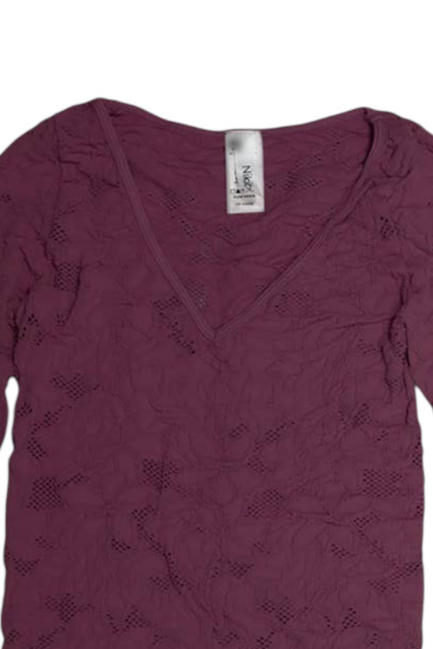 Nikibiki - Women's Lace Textured Bodysuit