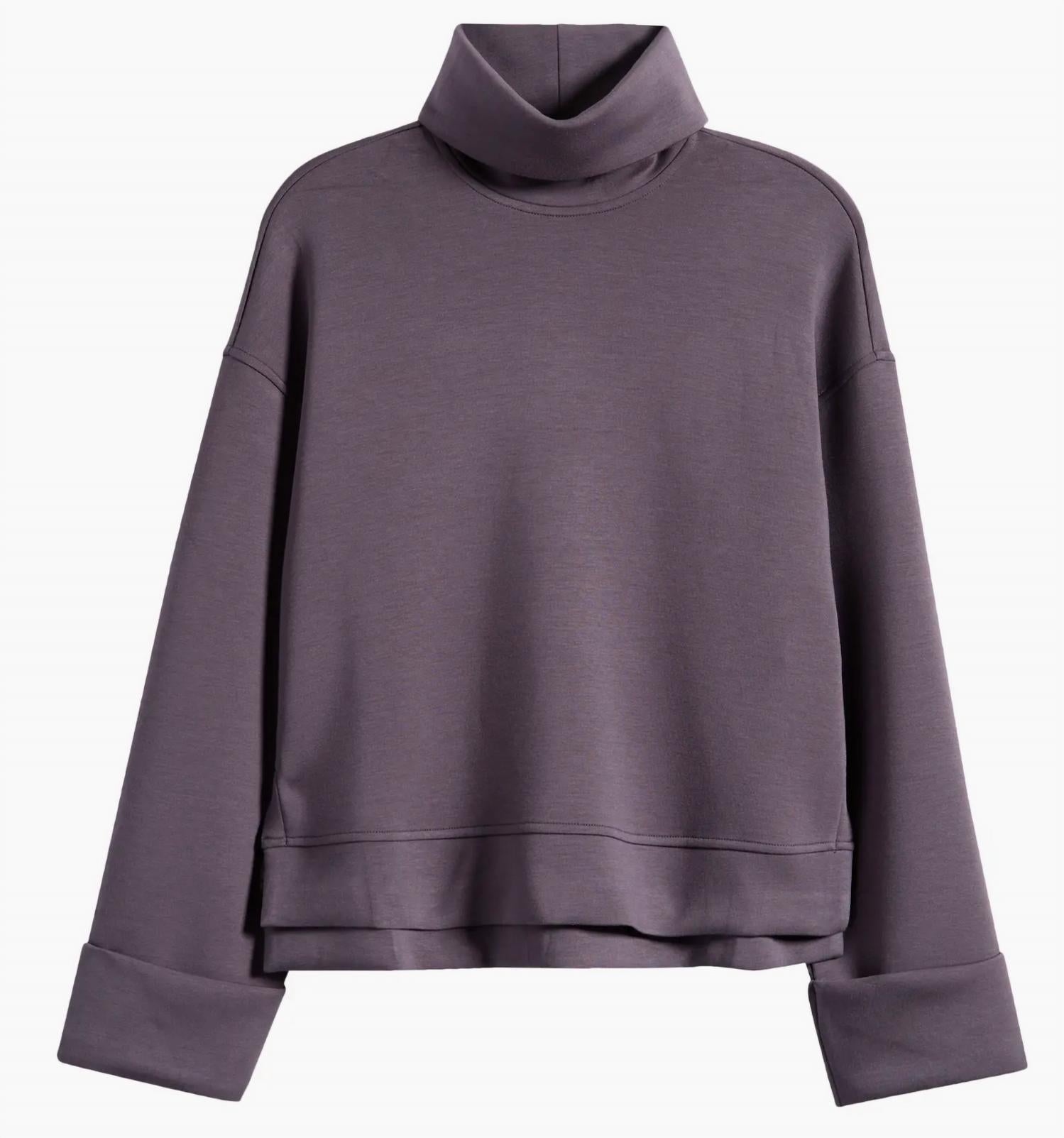 Spanx - Women's Air Essentials Cropped Turtleneck Top
