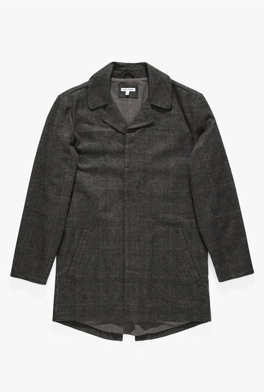 Banks Journal - Men's Brooklyn Plaid Trench Jacket