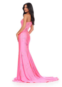 Ashleylauren - Floral Prom Dress