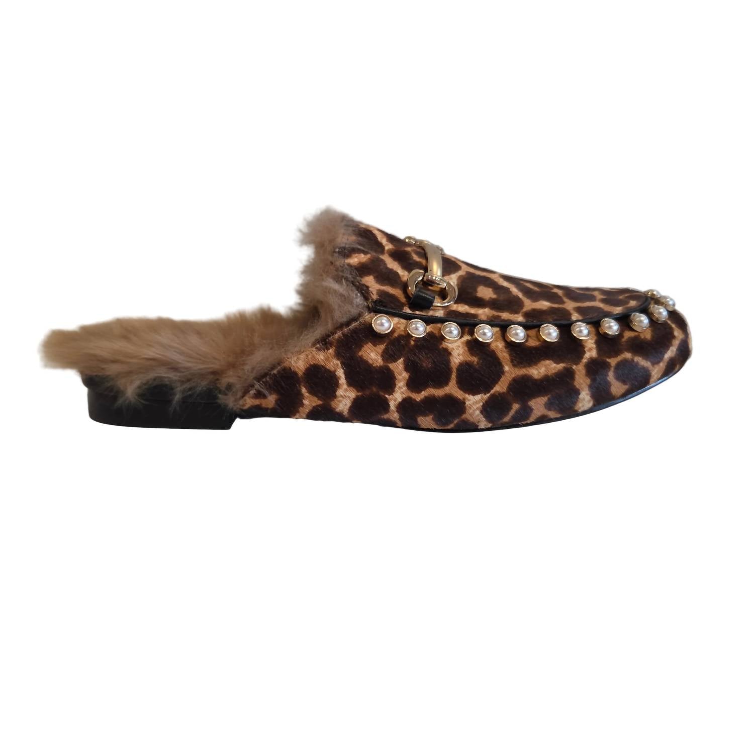 SILENT D Women's Glorios Sandal in leopard - women's sandal - detail view
