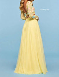 Sherri Hill - Multi Beaded Two Piece Gown