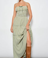 Pretty Garbage - Women's Wild West Gingham Dress