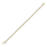 Diana M Jewels - Women's Round Lab-Grown Diamond Jewelry Bracelet (6.00 Ct) - Elegant