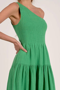 Elan - Cold Shoulder Maxi Dress