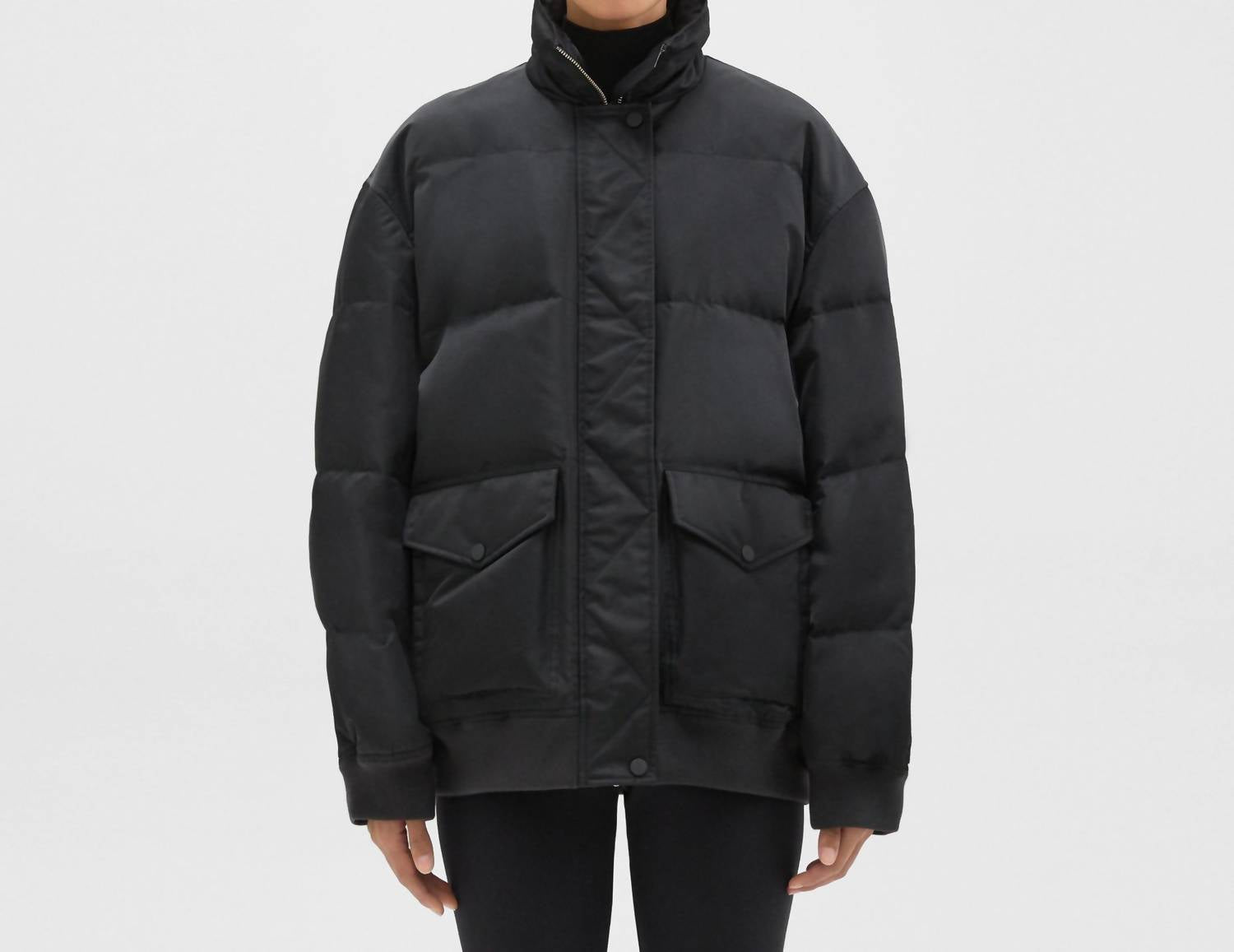 Theory - Offset Puffer Jacket