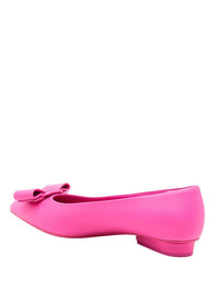 Salvatore Ferragamo - Women's Viva Bow-detail Leather Ballerina Shoes