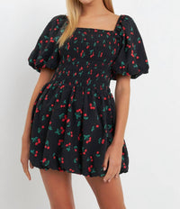 English Factory - Cherry Mini Dress