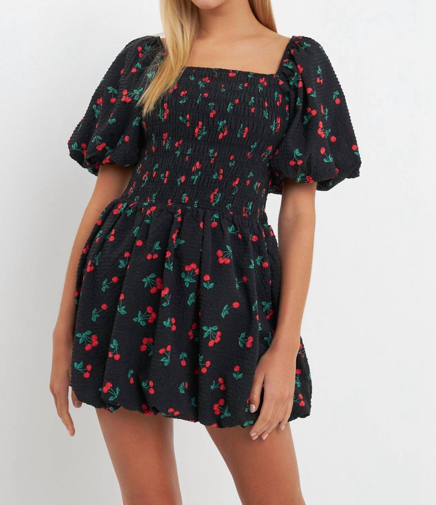 English Factory - Cherry Mini Dress