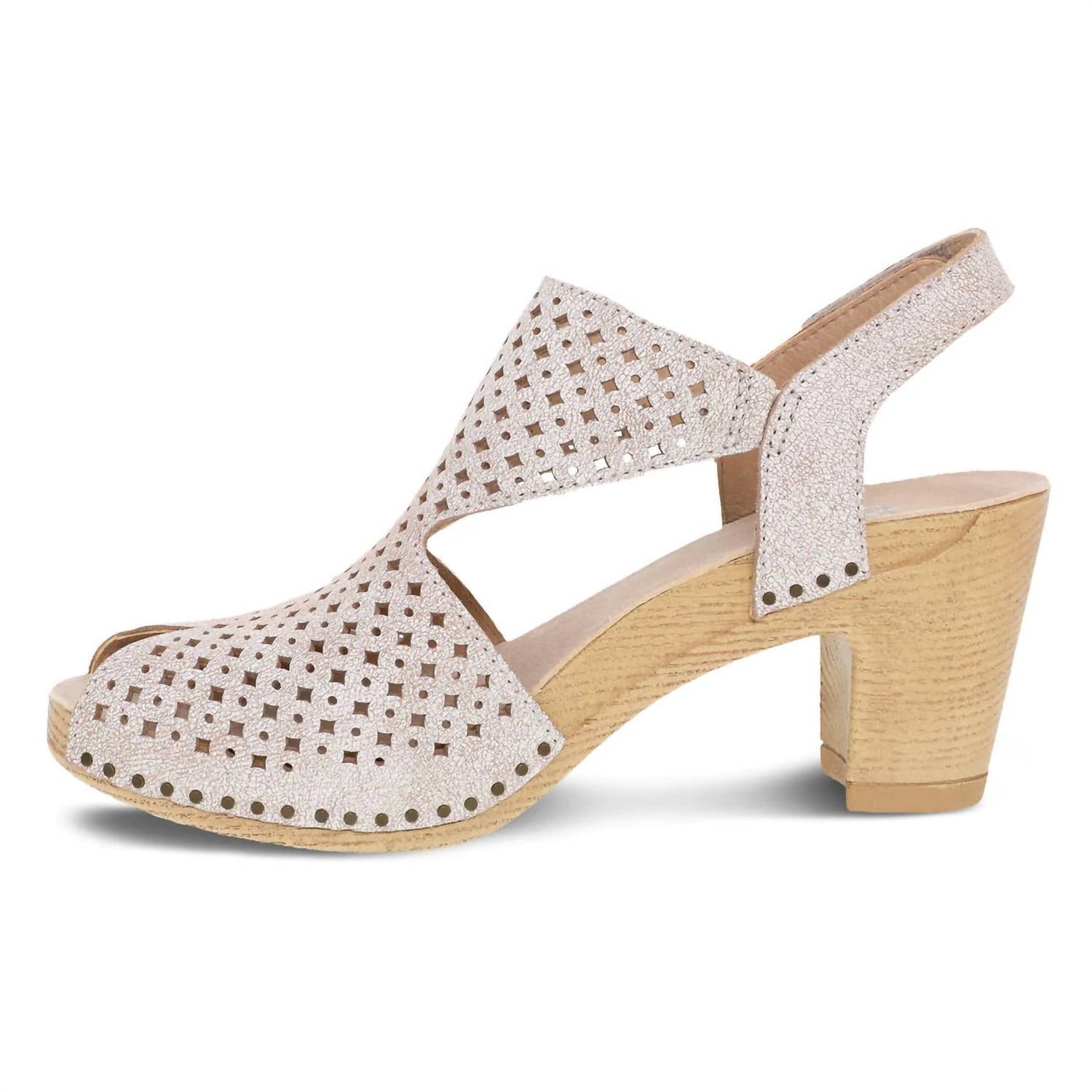 Dansko - Women's Teagan Peep-toe Heel Sandal