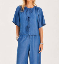 Fifteen Twenty - Women's Nadine Bow Detail Top