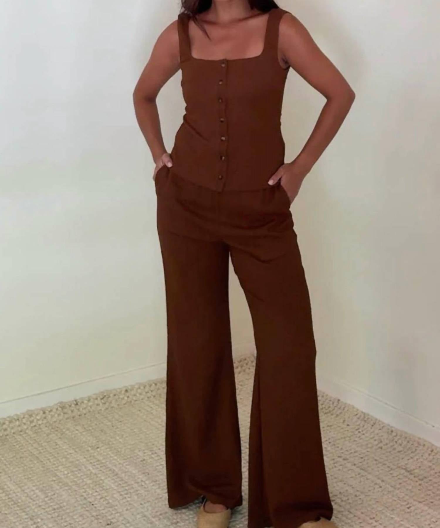 Et Clet - The High Waist Flare Pant