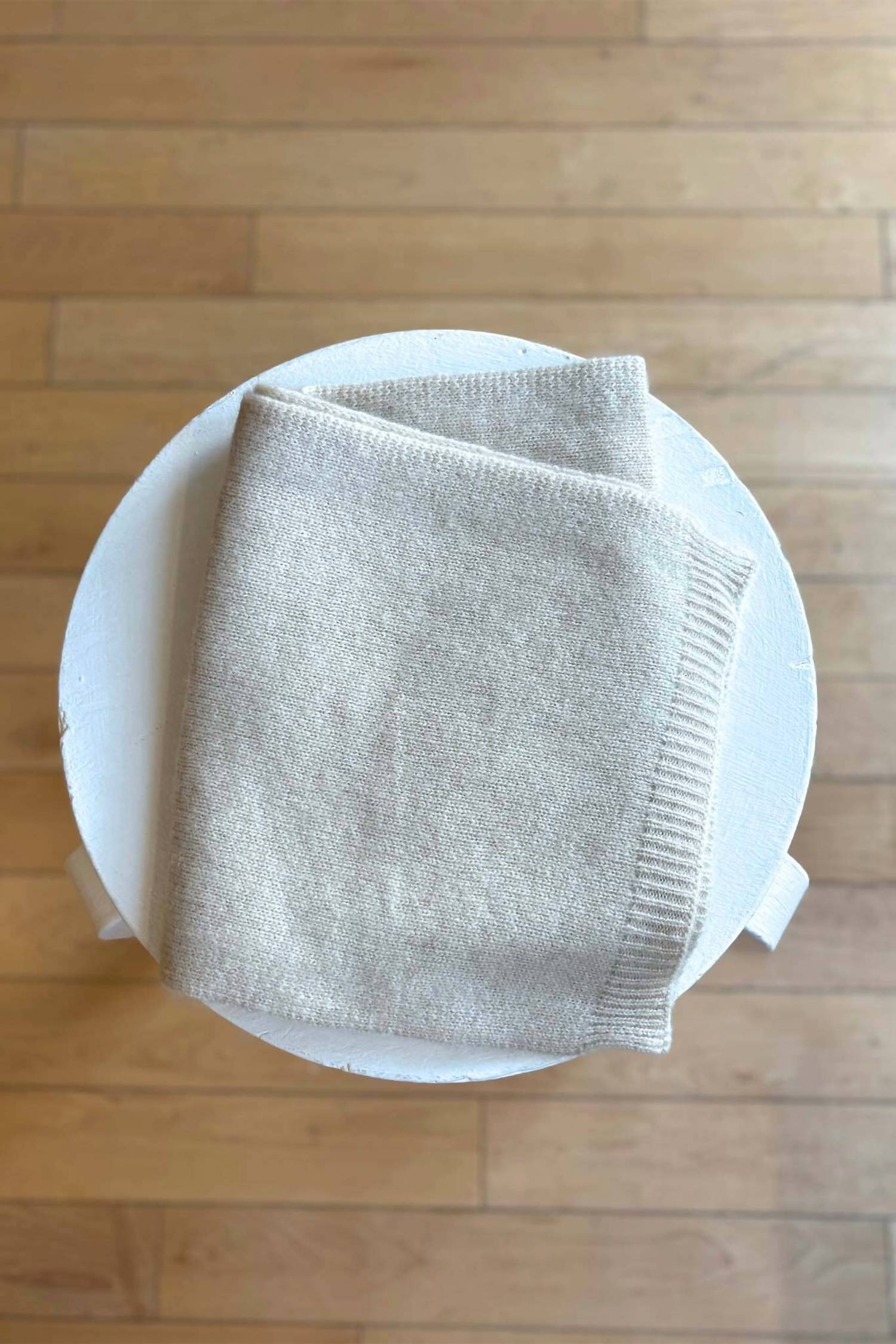 M.PATMOS Ryan Cashmere Scarf in fawn - women's scarf - alternate view