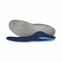 Aetrex Men's Speed Orthotic Insole in navy - men's sneaker - detail view