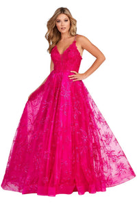 Ellie Wilde - Embroidered Maxi Dress