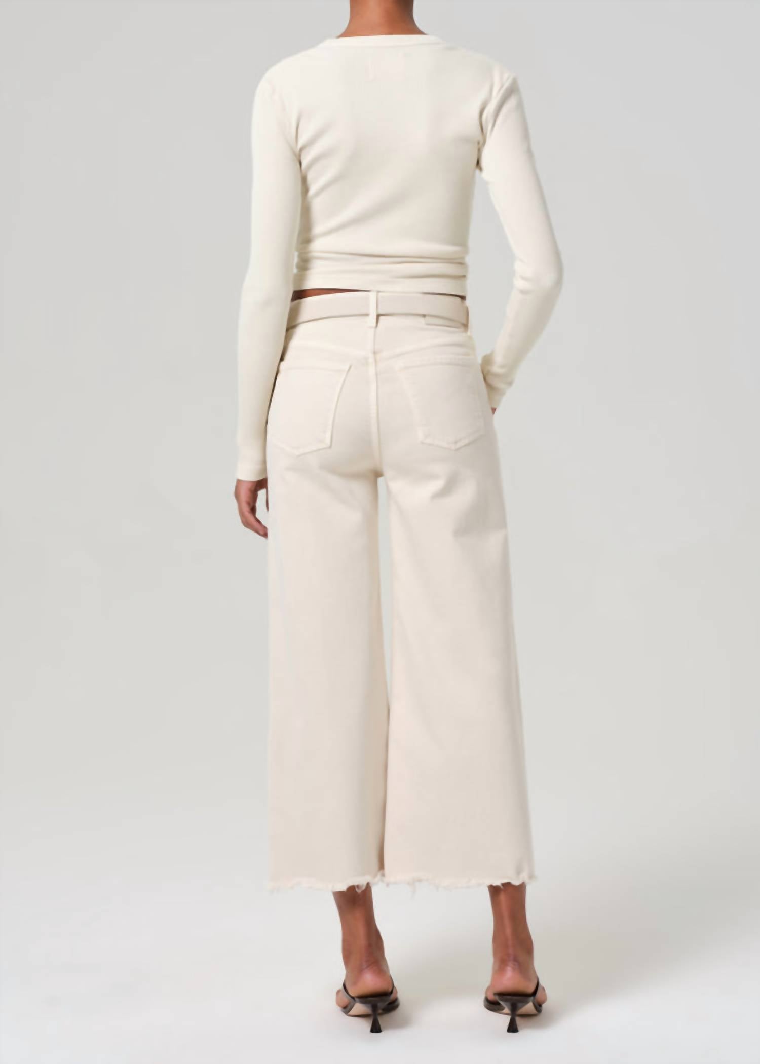 Citizens Of Humanity - Lyra Crop Wide Leg Jeans