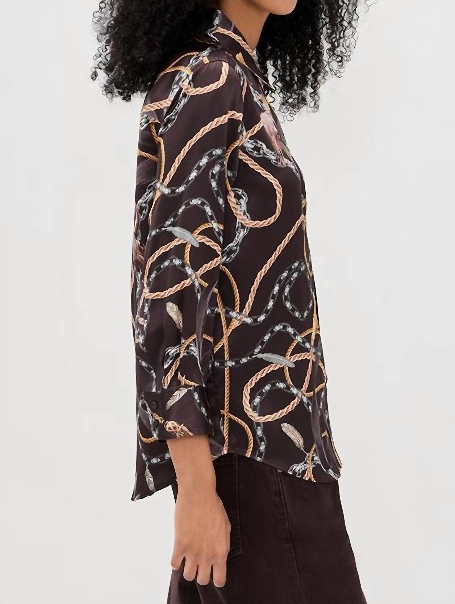 L'Agence - Dani 3/4 Sleeve Blouse