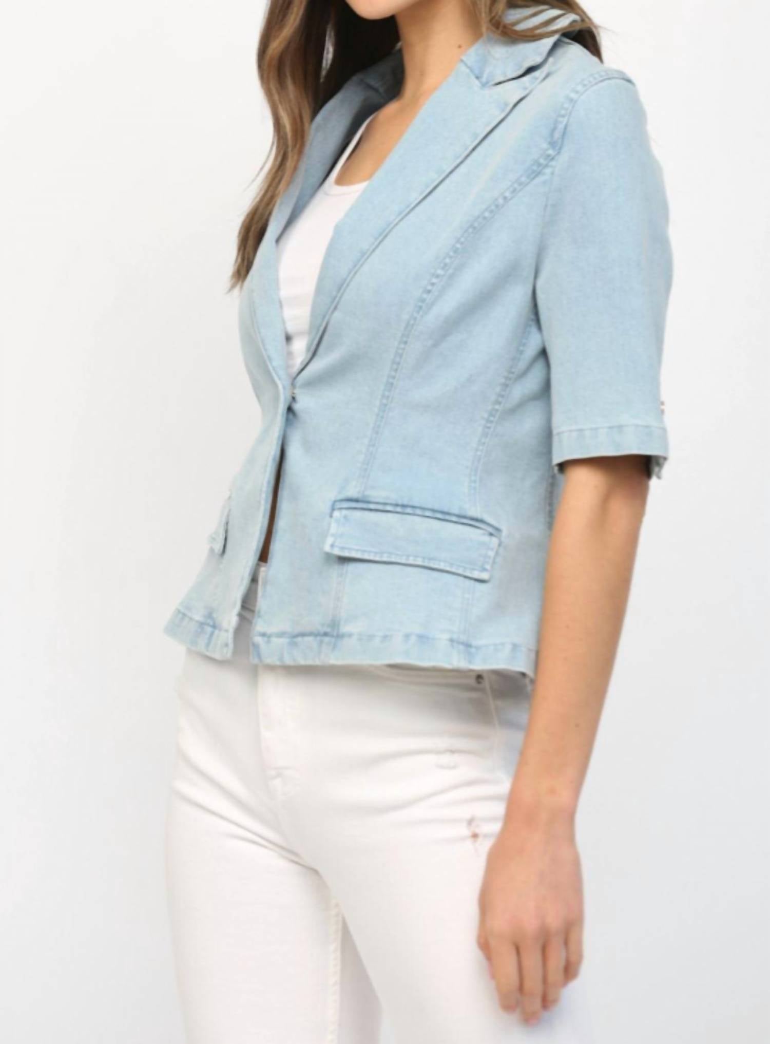 Fate - Short Sleeve Blazer