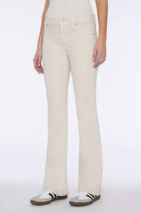 7 For All Mankind Bootcut Tailorless Pants in vintage white - women's pants