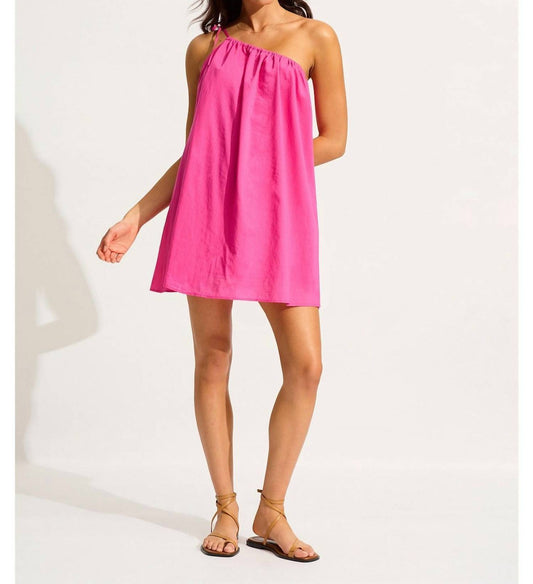 Seafolly - One Shoulder Mini Dress