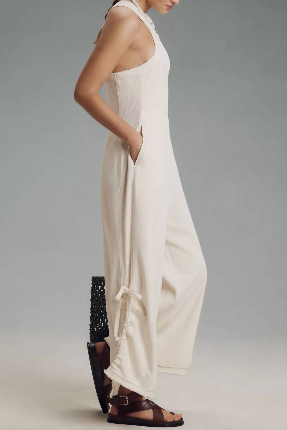Daily Practice - Horizon Wide-leg Knit Jumpsuit