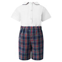 Rachel Riley - Tartan Shirt And Short Set