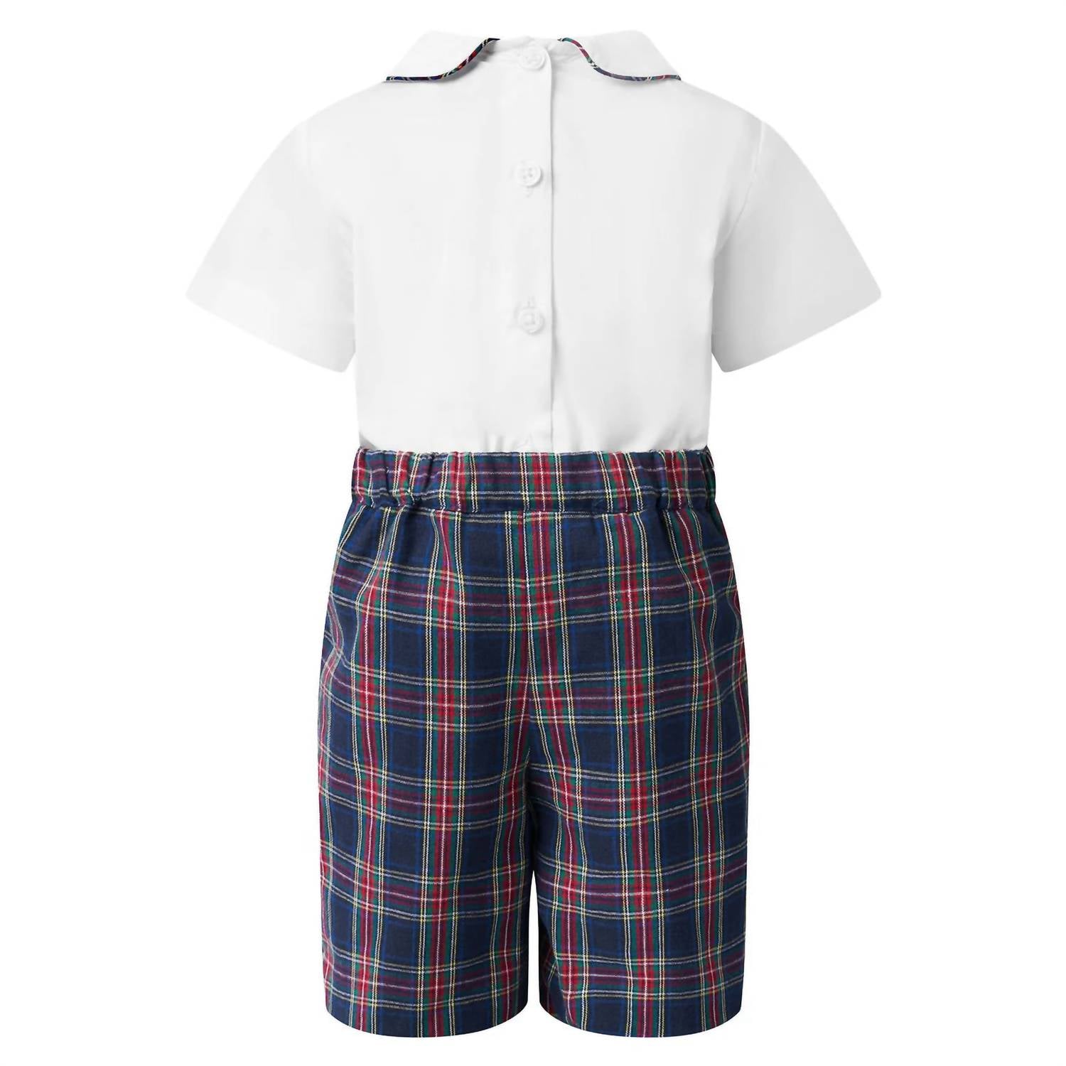 Rachel Riley - Tartan Shirt And Short Set