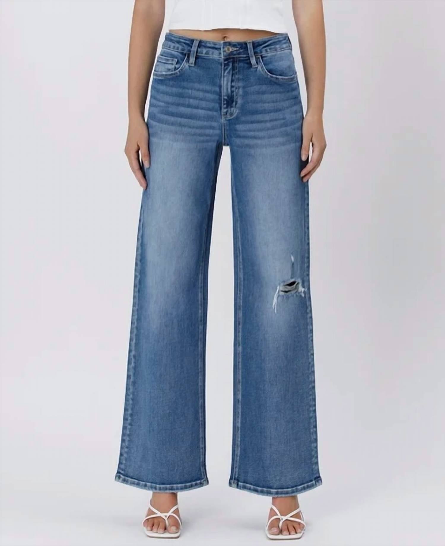 Lovervet - Lorelei High Rise Baggy Wide Jeans