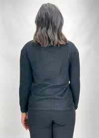 Trisha Tyler - Cassidy Suede Color Block Sweater